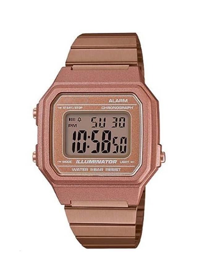 ساعة يد رقمية بسوار من الستانلس ستيل طراز B650WC-5ADF - Image 1